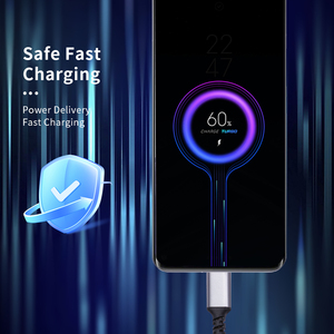 <span class=keywords><strong>Cable</strong></span> de <span class=keywords><strong>carga</strong></span> de teléfono rápido trenzado de nailon de 120W con logotipo personalizado de alta calidad, Cables DE DATOS DE Micro luz USB a tipo C gruesos para Iph <span class=keywords><strong>14</strong></span> 15 - Product Image 5