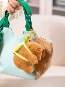 Рекламные индивидуальные мягкие игрушки капибара Мягкие плюшевые игрушки животные Забавные милые плюшевые подушки - Product Image 6