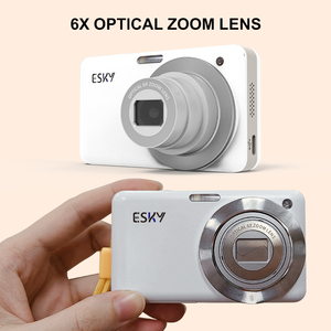 Cámara <span class=keywords><strong>con</strong></span> <span class=keywords><strong>zoom</strong></span> óptico 6X <span class=keywords><strong>de</strong></span> vídeo 4K compacta portátil hebrea personalizable <span class=keywords><strong>con</strong></span> lentes retráctiles para que los estudiantes tomen fotos - Product Image 5