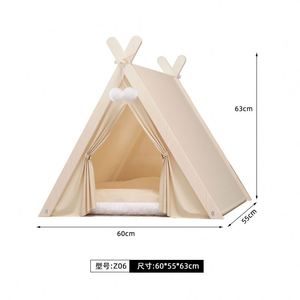 Four Seasons Universal Wood Cat Tent Kennel Cerrado Pine Winter Warm Delivery Room - Product Image 5