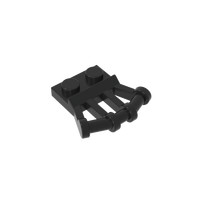 [Gobricks]GDS-771 Pièces de construction en plastique ABS à l'échelle 1:8, plaque spéciale 1x2 avec poignées angulaires sur le côté, référence 92692