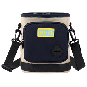 Sac de dressage pour chien personnalisé OEM, petit sac à cordon, sac banane ou bandoulière, marque privée, pochette portable pour friandises et récompenses pour animaux de compagnie - Product Image 1