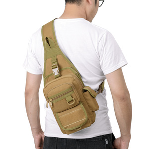 Tactical Chest Bag Multi Functional Crossbody Unisex Outdoor Sports Quick Release Webbing Strap Camouflage Pattern - Product Image 1