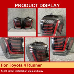 J ONE Nuevas Luces Traseras para Toyota 4Runner 2014-<span class=keywords><strong>2021</strong></span>, Luces Traseras LED, Repuestos de Auto en Línea - Product Image 5
