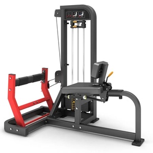 Appareil professionnel de levée des mollets assis pour le développement des muscles du <span class=keywords><strong>soleus</strong></span> et des tibias, équipement d'entraînement de force pour la maison - Product Image 1