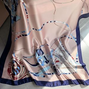 Elegante sciarpa <span class=keywords><strong>di</strong></span> seta <span class=keywords><strong>di</strong></span> design in seta stile rettangolo stampato in seta <span class=keywords><strong>di</strong></span> lusso marchio <span class=keywords><strong>di</strong></span> stampa personalizzato per donne 180*90cm <span class=keywords><strong>scialle</strong></span> - Product Image 6