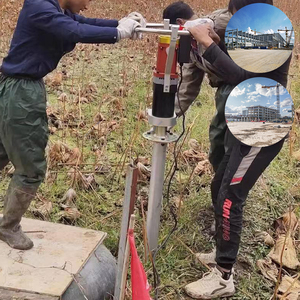 Máquina Hidráulica de Hincado Solar Eficiente, Taladro Eléctrico Portátil de Fácil Operación, Alto Momento de Carga para Construcción - Product Image 6