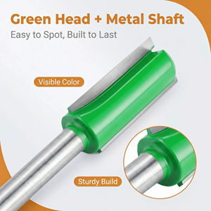 <span class=keywords><strong>Fraise</strong></span> à défoncer avec <span class=keywords><strong>roulement</strong></span> de 3mm, 4mm, 5mm, 6mm, 8mm pour le travail du bois - Product Image 2