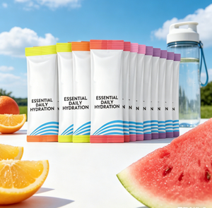 Sobres de Polvo Electrolítico con Sabor a Frutas de Fábrica OEM, Reemplazo de Electrolitos para Hidratación Diaria y Ejercicio para Adultos y Atletas - Product Image 6
