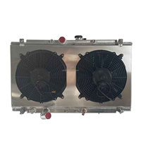 Radiateur entièrement en aluminium avec cache-ventilateur pour Honda Accord CL7 CL8 2002-