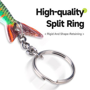 WEIHE - Abridor de Botellas con Forma de Pez de 12.5 cm y 30 g, 5 Colores, Abridor de Botellas de Aleación de Zinc, Llavero - Product Image 5