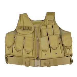 Chaleco Táctico de Camuflaje ACU con Múltiples Bolsillos y Correas Ajustables para Seguridad y Protección de la Propiedad - Product Image 4