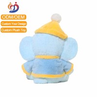 Peluche ours bouclé doux et mignon, jouet en peluche personnalisé pour la Saint-Valentin, jouet animal en peluche, compagnon pou
