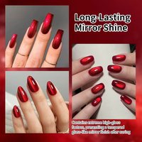 Hema Tpo Formule Libre Usine Personnalisé Rouge Vernis À Ongles Coloré Uv Gel 9D Magnétique Cat Eye Gel Vernis Cristal Cat Eye Gel