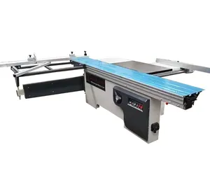 Machines à bois robustes MJ6128 Meilleur prix Scie à table coulissante Scie à panneaux verticale de précision Machine de découpe de bois à vendre
