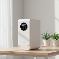 Nouvel Arrivage Diffuseur d'Arôme Intelligent WIFI Brume Fraîche Intelligent Mini Écran Tactile Contrôle Anti Gravité Flamme Air Humidificateur Ultrasonique