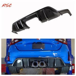 Pare-chocs arrière en fibre de carbone, diffuseur arrière pour <span class=keywords><strong>Honda</strong></span> FL5 <span class=keywords><strong>Civic</strong></span> <span class=keywords><strong>Type</strong></span> <span class=keywords><strong>R</strong></span> <span class=keywords><strong>2023</strong></span>-2026 - Product Image 1