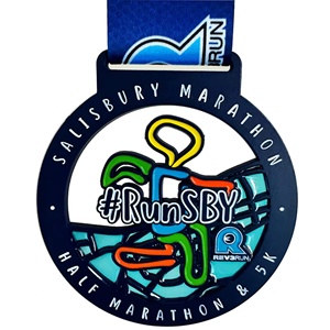 Médailles de sport en métal personnalisées en gros pour le cyclisme, la course à pied, le football, le basketball, les jeux sportifs, médailles d'or - Product Image 1