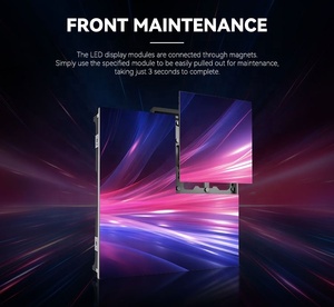 Écran LED vidéo d'intérieur pour église P4.81, <span class=keywords><strong>location</strong></span> de panneaux LED pour scènes et décors extérieurs, affichage vidéo mural - Product Image 3