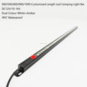 Dimmable IP67 vỏ nhôm chống thấm nước kép màu không thấm nước dẫn ánh sáng Dải cứng với chiều dài tùy chỉnh/màu tùy chỉnh - Product Image 2