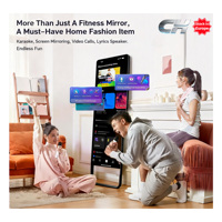 Espejo Interactivo Inteligente para Yoga/Pilates, Tótem de Ejercicio con IA para el Hogar, Pantalla de Fitness con Corrección de Postura