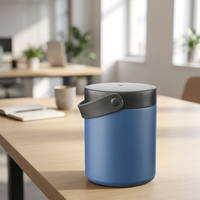 Blaue Edelstahl-Vakuum-Isolierte Lunchbox Tragbarer Thermobehälter für Büro und Schule