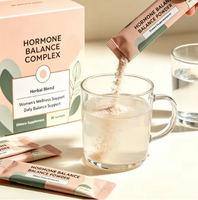 ODM OEM Complément Alimentaire Bien-être Féminin Poudre en Sachet Complexe Équilibre Hormonal Féminin Mélange Herbal Soutien SPM Ménopause