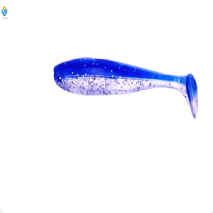 Toppin — <span class=keywords><strong>leurre</strong></span> <span class=keywords><strong>de</strong></span> pêche souple et beau, avec queue en T, double couleur, 6cm,7cm,9cm,12cm - Product Image 5