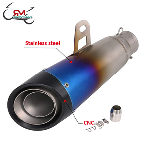 Tubo de Escape Universal para motocicleta, silenciador modificado para MT07 NC700 CB190R MT03 Z900 R6 Nmax - Product Image 4