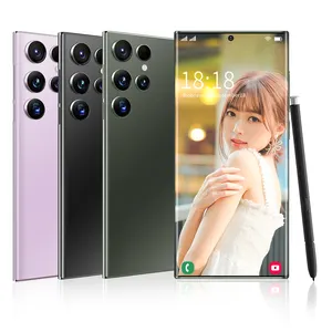 New S23 Ultra Smartphone 7.3 Inch Full Screen 4G/5G Cell Phone 8GB+256GB 6800mAh Mobile Phones Global Version camera Video