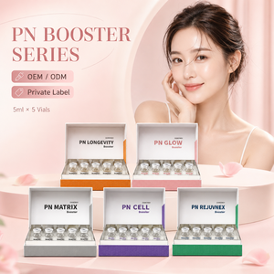 เซรั่มบูสเตอร์ฉลากส่วนตัว ผู้ผลิต OEM ผลิตภัณฑ์ดูแลผิว บรรจุภัณฑ์แบบกำหนดเอง เอสเซนส์บำรุงผิว ขายส่ง - Product Image 2
