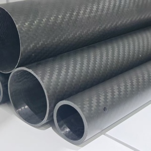 Tubos de Fibra de Carbono de Grado Industrial, Alta Rigidez, Resistentes a la Fatiga, Estructuras de Soporte para Equipos Mecánicos - Product Image 1