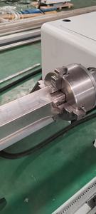 เครื่องตัดท่อเลเซอร์ CNC แบบง่าย 1500W-3000W พร้อมระบบระบายความร้อนด้วยน้ำสำหรับท่อโลหะทรงกลม/สี่เหลี่ยม |   ระบบให้อาหารอัตโนมัติ - Product Image 4