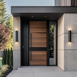 Porta Pivot in Alluminio Direttamente dal Produttore, Porta d'Ingresso Moderna di Sicurezza per Abitazioni, Resistente agli Uragani - Product Image 2