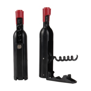Bán buôn tùy chỉnh corkscrew rượu vang cao cấp 3-in-1 đa chức năng mở chai rượu vang hình bia mở - Product Image 5