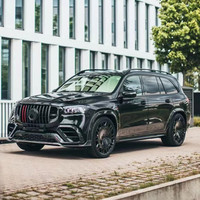 Kit carrosserie en fibre de carbone style Brabus pour Mercedes-Benz GLS AMG X167 W167, mise à niveau vers un kit carrosserie style Brabus