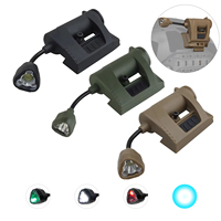 Accessoires de casque, sports de plein air, lumière de signalisation tactique, lumière de casque tactique légère, étanche