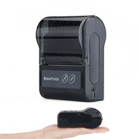 Printer Thermal Mini 2-inci 58mm Bekas, Antarmuka USB+, Resolusi 203dpi, Baterai 1200mAh untuk Penggunaan Ritel Portabel