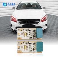 Modul LED DRL Putih OEM A1769066500 A1769066600 Modul DRL Kuning Amber untuk Lampu Siang Hari Mercedes W176 W117 CLA
