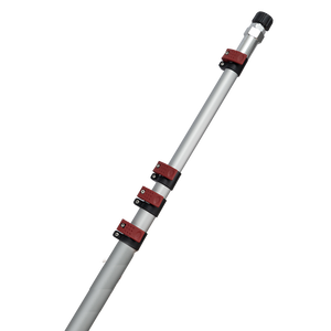 Pistolet à eau haute pression tige en aluminium télescopique cinq sections tige de nettoyage <span class=keywords><strong>extensible</strong></span> buse pliée pour le nettoyage des murs extérieurs - Product Image 2