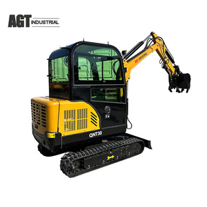 Excavatrice à cabine AGT de 3 tonnes avec moteur diesel, <span class=keywords><strong>mini</strong></span>-excavatrice AGT avec pince hydraulique - Product Image 3
