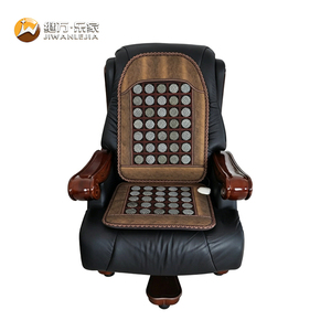 Productos Populares Jiwan Lejia, Cojín de Masaje Térmico de <span class=keywords><strong>Fisioterapia</strong></span> con Piedra de Germanio y Turmalina Natural para Sillas de Masaje - Product Image 3