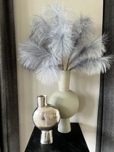 Florero de Metal de la mejor calidad, hecho a mano de aluminio con acabado plateado pulido para un estilo de decoración elegante y tradicional para el hogar - Product Image 4