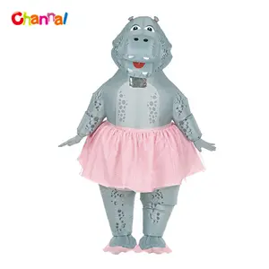 Hippo inflatable costume for sale funny inflatable costumes inflatable walking costume with good price