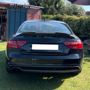 For A5 B8 B8.5 4Door Sportback 8TA PSM Style Forged Carbon Fiber <b>Rear</b> <b>Spoiler</b> Trunk Wing 2009-2017 - Product Image 6