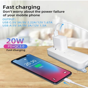 ที่ชาร์จ USB Type-C แบบเร็วปลั๊กติดผนังสำหรับโทรศัพท์มือถือแอนดรอยด์ชนิด C PD - Product Image 3