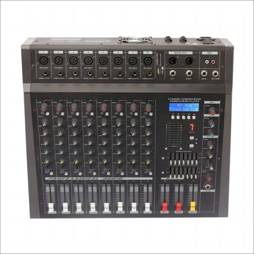 Hot bán chuyên nghiệp Studio âm thanh mixer DJ âm thanh trộn với giá thấp DJ denon Mixer