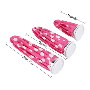 Bolsa de Hielo Reutilizable para Lesiones, Bolsa de Agua Caliente para Terapia de Frío y Calor y Alivio del Dolor con Funda, Elástica, Transpirable y Antiderrames - Product Image 2