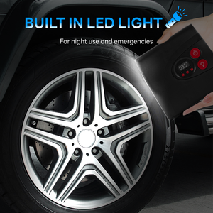 Richtek DC12V портативный насос для автомобильных шин Модернизированный компрессор воздушного насоса с материалом ABS настраиваемые автомобильные шины - Product Image 4