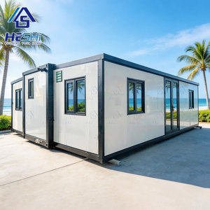 Steel Frame 20Ft 40Ft Prefabricated Container Expandable House 1 2 3 4 5 Bedroom Folding Price Tiny Home Villa - Product Image 1